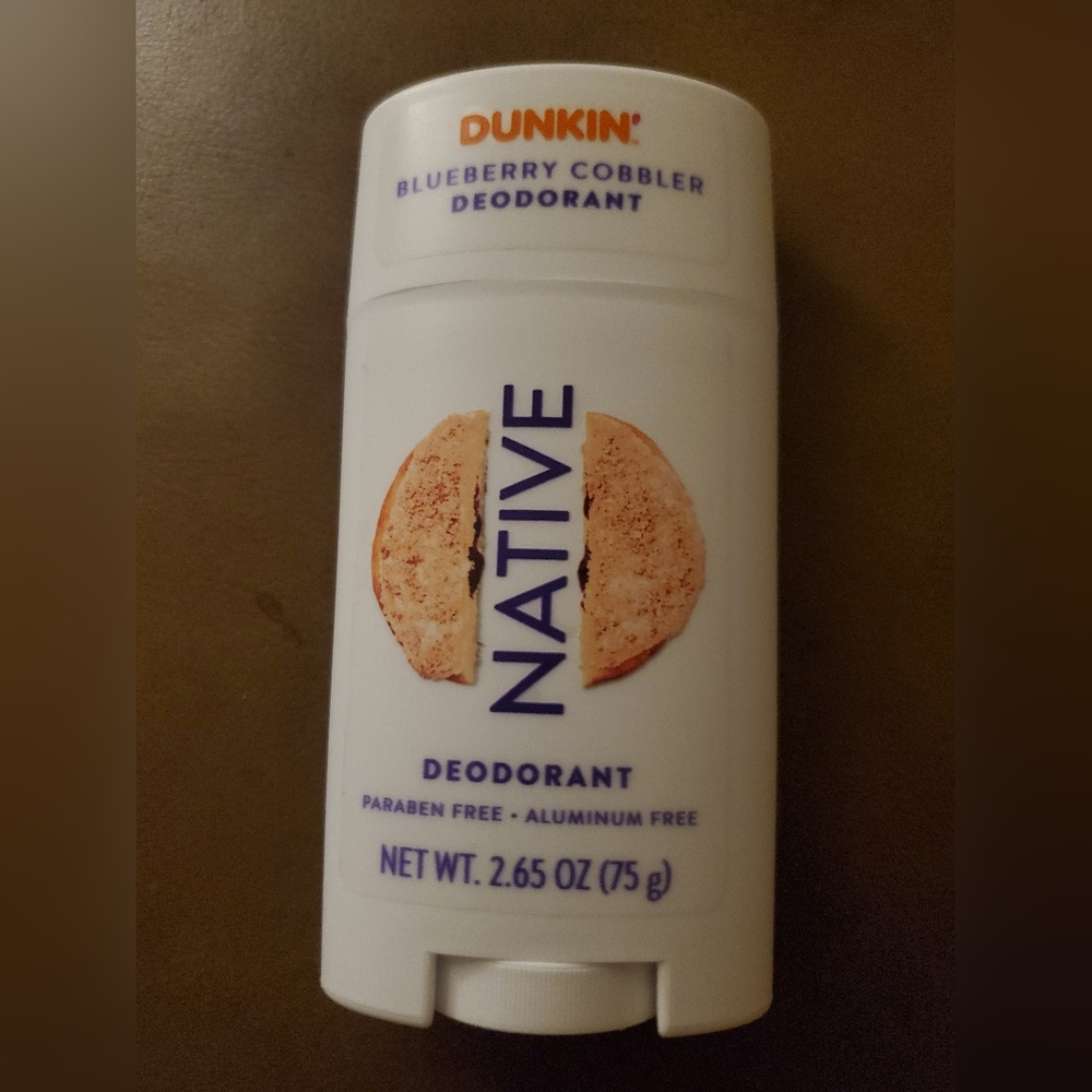 Native Blueberry Cobbler Deodorant - White and Purple Packaging 2.65 oz